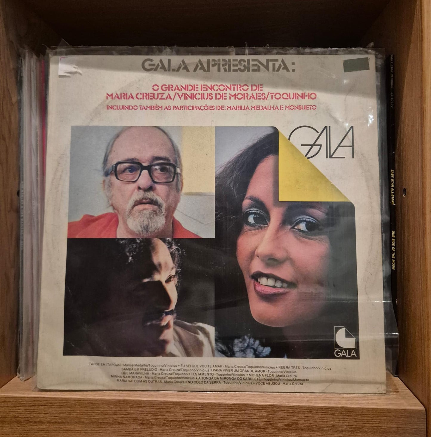 Gala Apresenta: O Grande encontro de Maria Creuza / Vinicius de Moraes / Toquinho (Original Pressing)